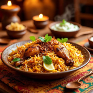 Chicken Biriyani (With Bone)