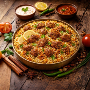 Mutton Biriyani (Boneless)