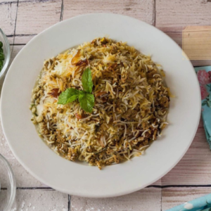 Mutton Keema Biriyani