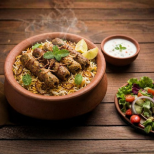 Seekh Kabab Biriyani