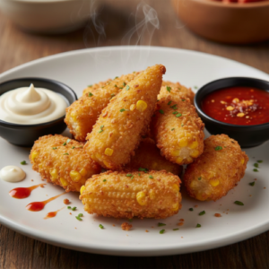 Golden Fried Baby Corn