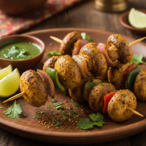 Mushroom Tikka